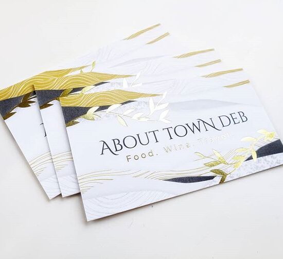 About Town Deb Business Cards