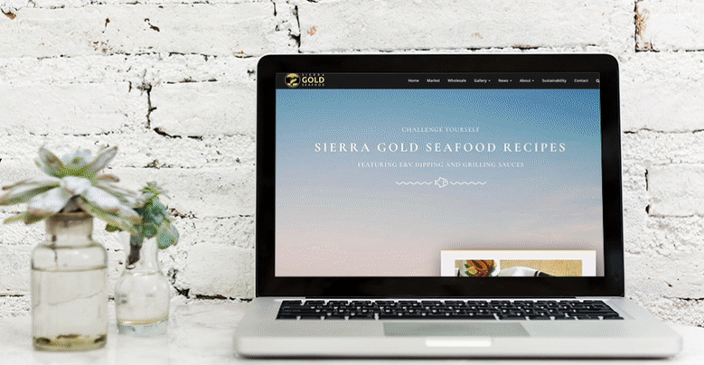 Sierra Gold Seafood Website