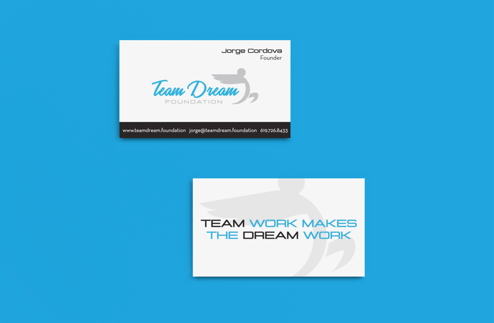 Team Dream Business card