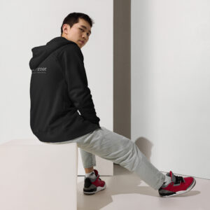 DOE Unisex fleece zip up hoodie