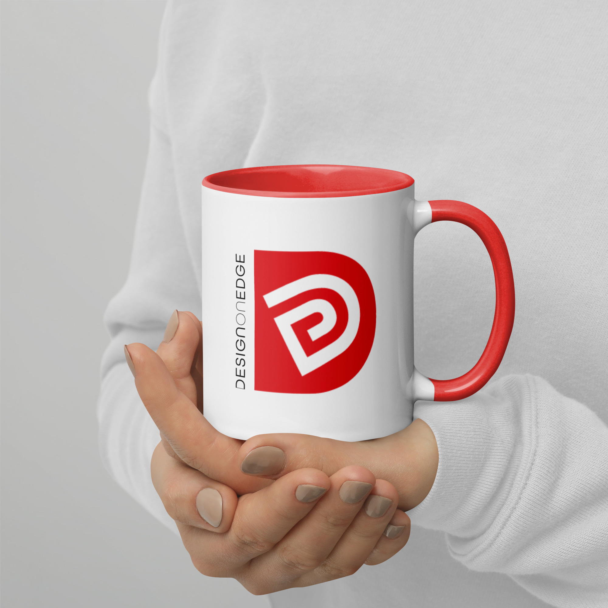 DOE Mug with Color Inside - Image 2