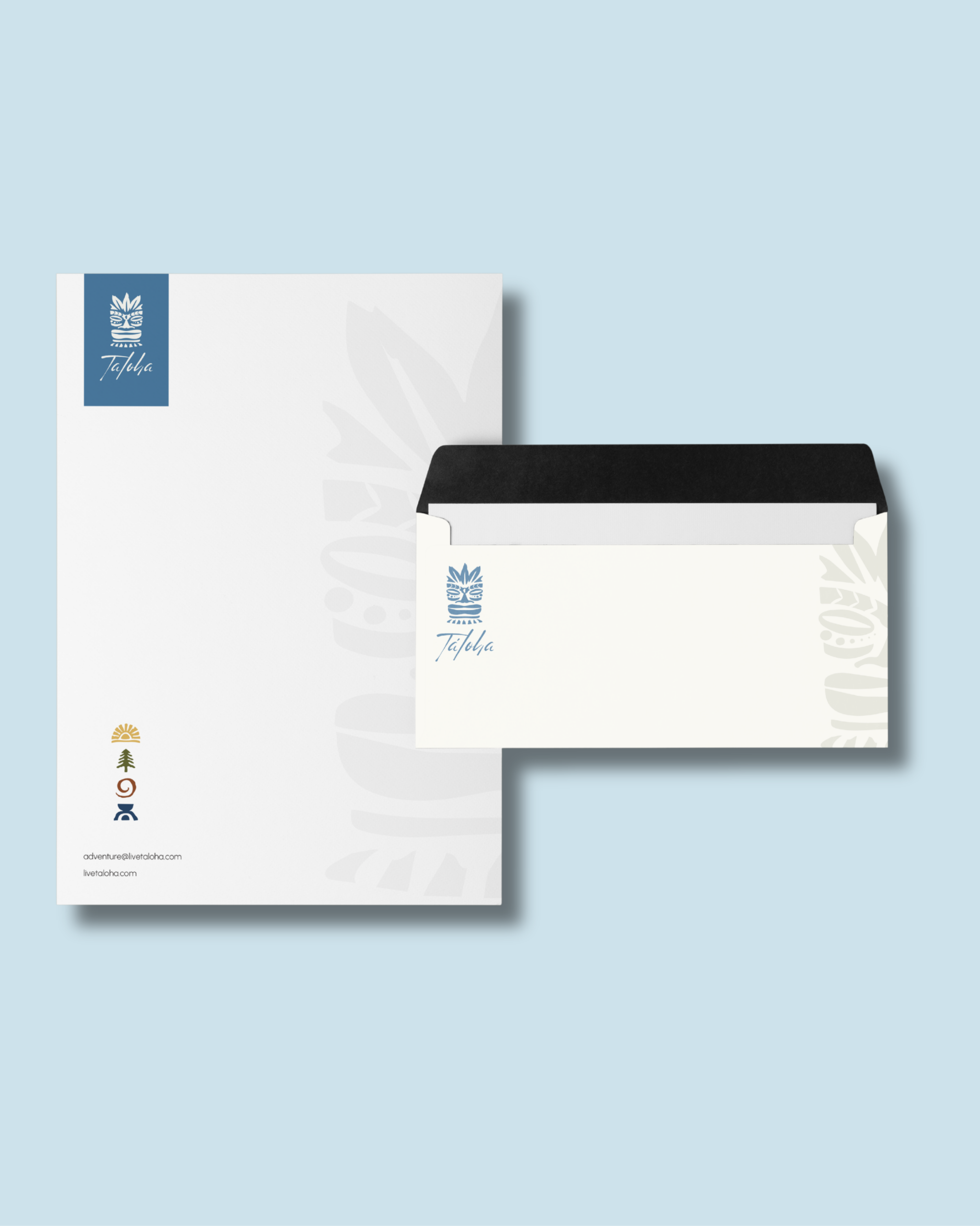 Stationery set designed for Live Táloha