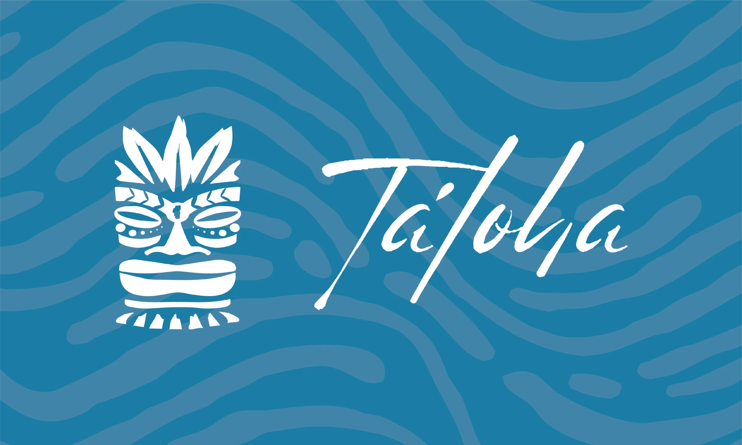 Live Táloha Logo on a Blue Background