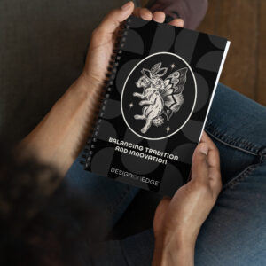 Balancing Tradition and Innovation Spiral Notebook