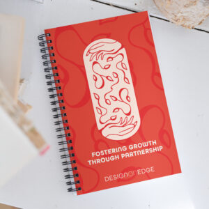 Fostering Growth Through Partnership Spiral Notebook