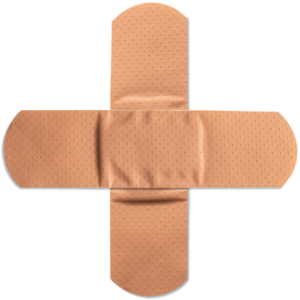 Band-aid-cross