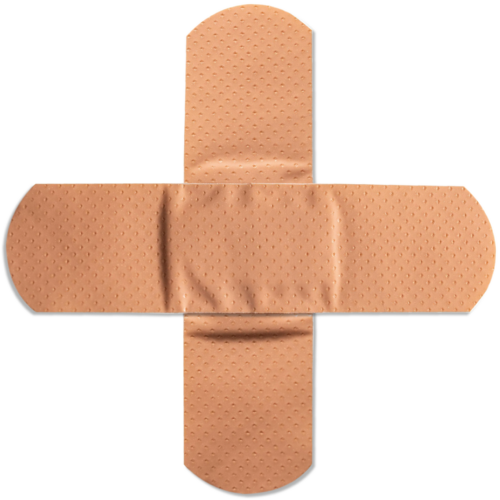Band-aid-cross